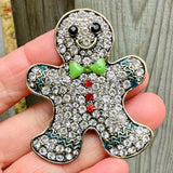 Christmas Gingerbread Brooch Gingerbread Pin Christmas brooch