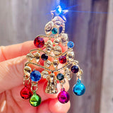 Christmas tree brooch Jingle Bells Christmas Brooch Christmas Tree Pin