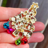 Christmas tree brooch Jingle Bells Christmas Brooch Christmas Tree Pin