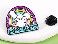 Bunny Enamel Pin Easter Pin Brooch