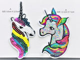 Sequin unicorn patch rainbow unicorn patch unicorn iron on patch unicorn Applique Pastel Patch Pastel unicorn patch Embroidered patch