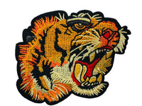 Tiger iron on patch tiger patch tiger applique