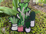 Cactus iron on patch Cactus patch