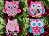 Owl patch Lucky Owl Iron on Patch Owl Badge Owl iron on Patch Easter Patch