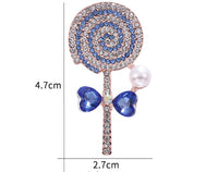 Lollipop brooch lollipop pin