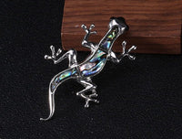Lizard brooch Lizard pin gift for her Reptile Brooch Reptile pin lizard rhinestone brooch lizard pendant gift for him