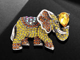 Elephant brooch Elephant pin Elephant pendant Lucky Elephant Brooch