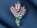 Lavender brooch Lavender pin gift for her mather's day gift