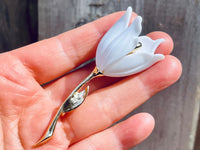 Tulip Brooch Tulip Pin Flower Pin Flower Brooch Flower Jewelry Pin Gift for Her