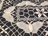 Brand new beautiful all handmade vintage lace doily, placemat, linen