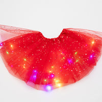 Women's led tutu skirt Light up tutu length 15.5" teen/adult tutu 4 full layers