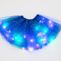 Women's led tutu skirt Light up tutu length 15.5" teen/adult tutu 4 full layers