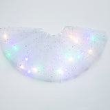 Women's led tutu skirt Light up tutu length 15.5" teen/adult tutu 4 full layers