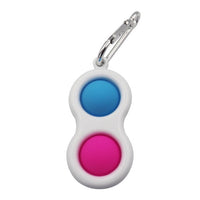 Simple Dimple Fidget Toy key chain Anxiety Stress toy CLEARANCE