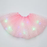 Women's led tutu skirt Light up tutu length 15.5" teen/adult tutu 4 full layers